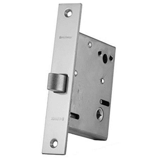 Small Case Mortise Lock Satin Brass & Black S21617