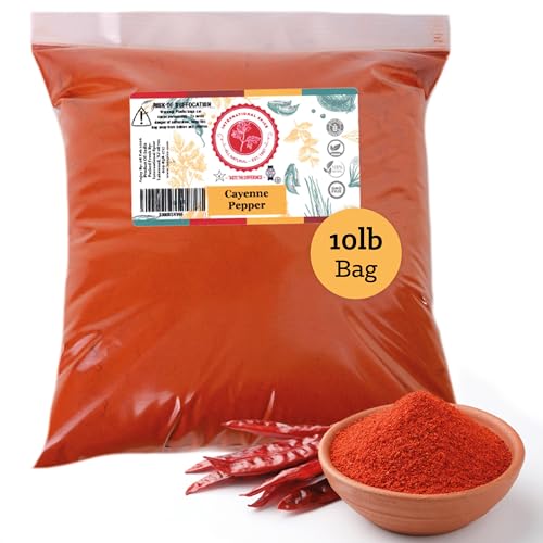 Red Cayenne Pepper Seasoning Powder, 3 lb. Bag B7055