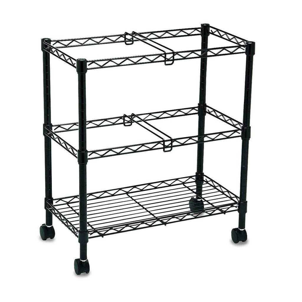 Black Mobile File Cabinet O21754