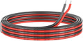 8 Gauge Silicone 2 Conductor Parallel Cable, 33ft, Red Black Z52950