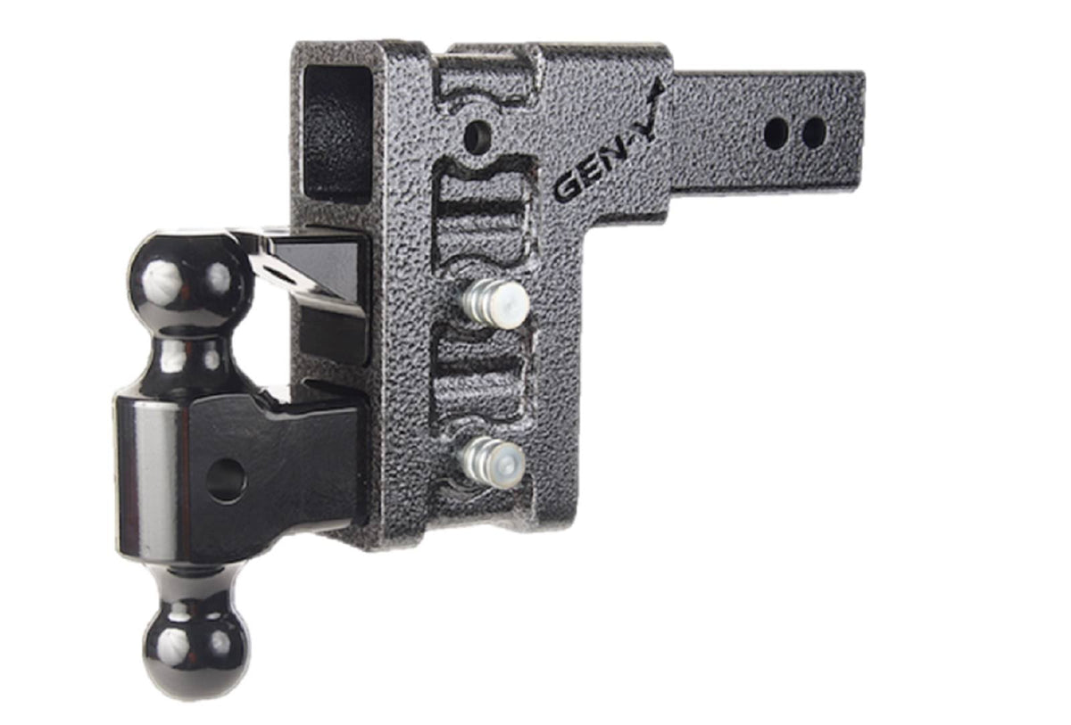2.50-Inch Receiver Hitch 32K Adjustable Ball Mount 6-Inch Drop V257