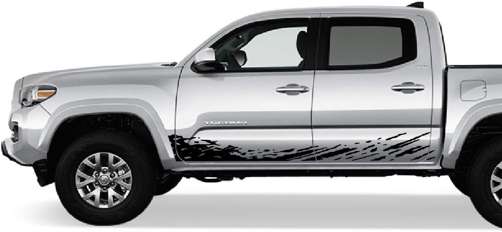Black Mud Splash Decal Sticker Kit Pack of 2 S666813