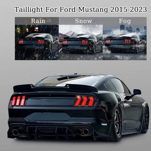 LED Tail Lights For Ford Mustang Rear Lamp Kit Assembly K561681