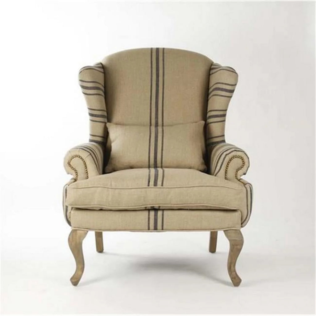 Blue Stripe Club Chair K231675