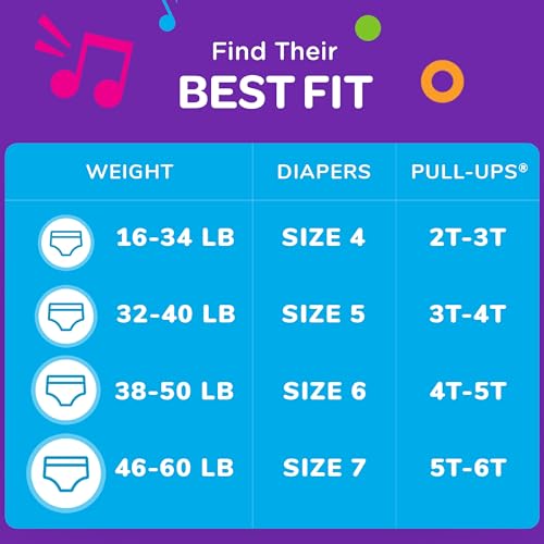 Potty Training Pants 3T-4T 112 Count O4058
