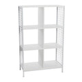 6 Cube White Storage Wall Unit B601312