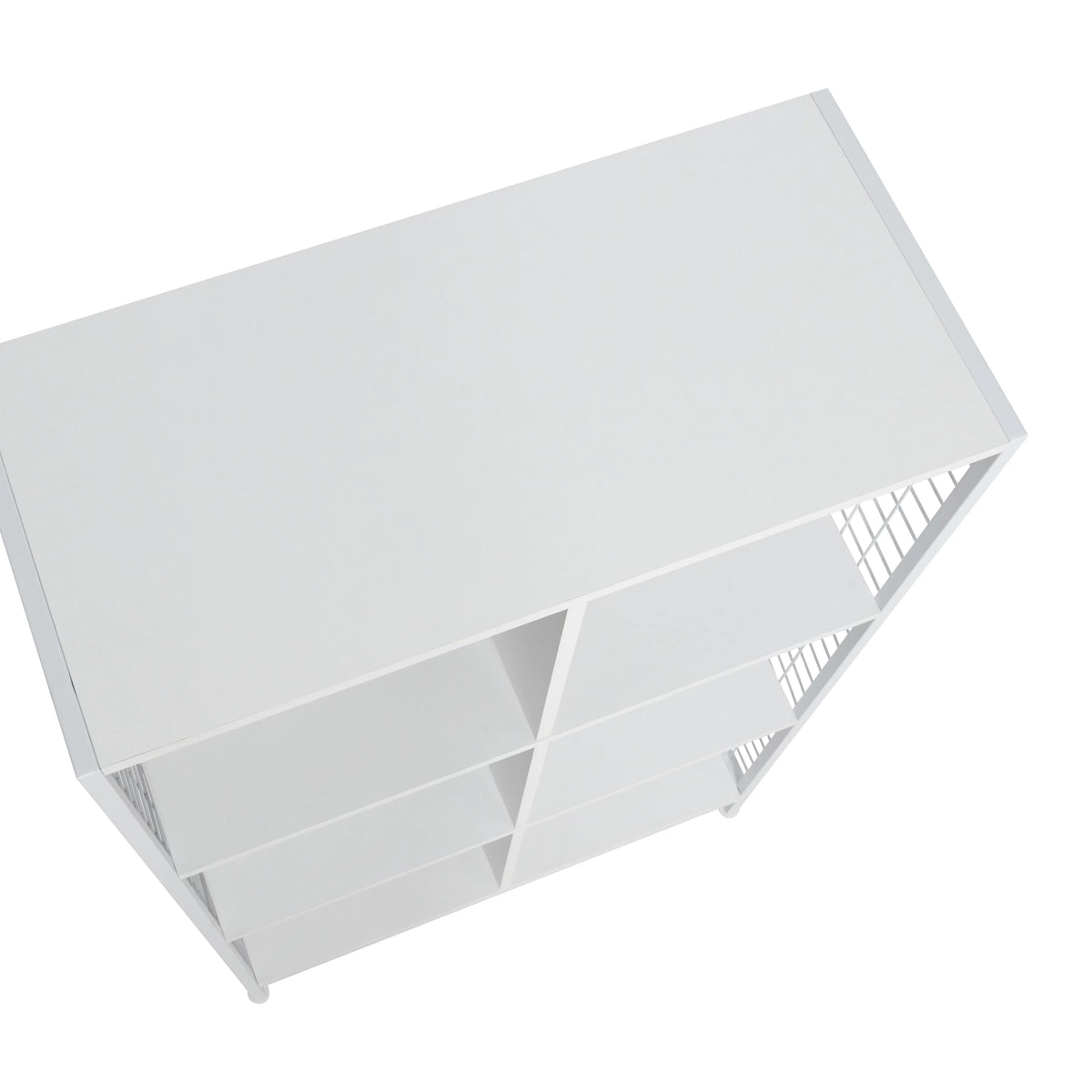 6 Cube White Storage Wall Unit B601312