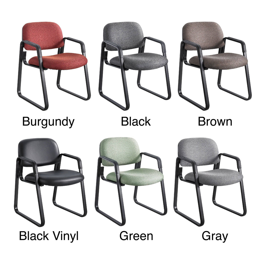 Green Sled Base Guest Chair N82695