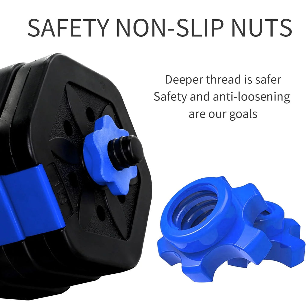 22lb Adjustable Dumbbell Set with Connector T722