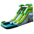 Inflatable Water Slide with Splash Pool J823111