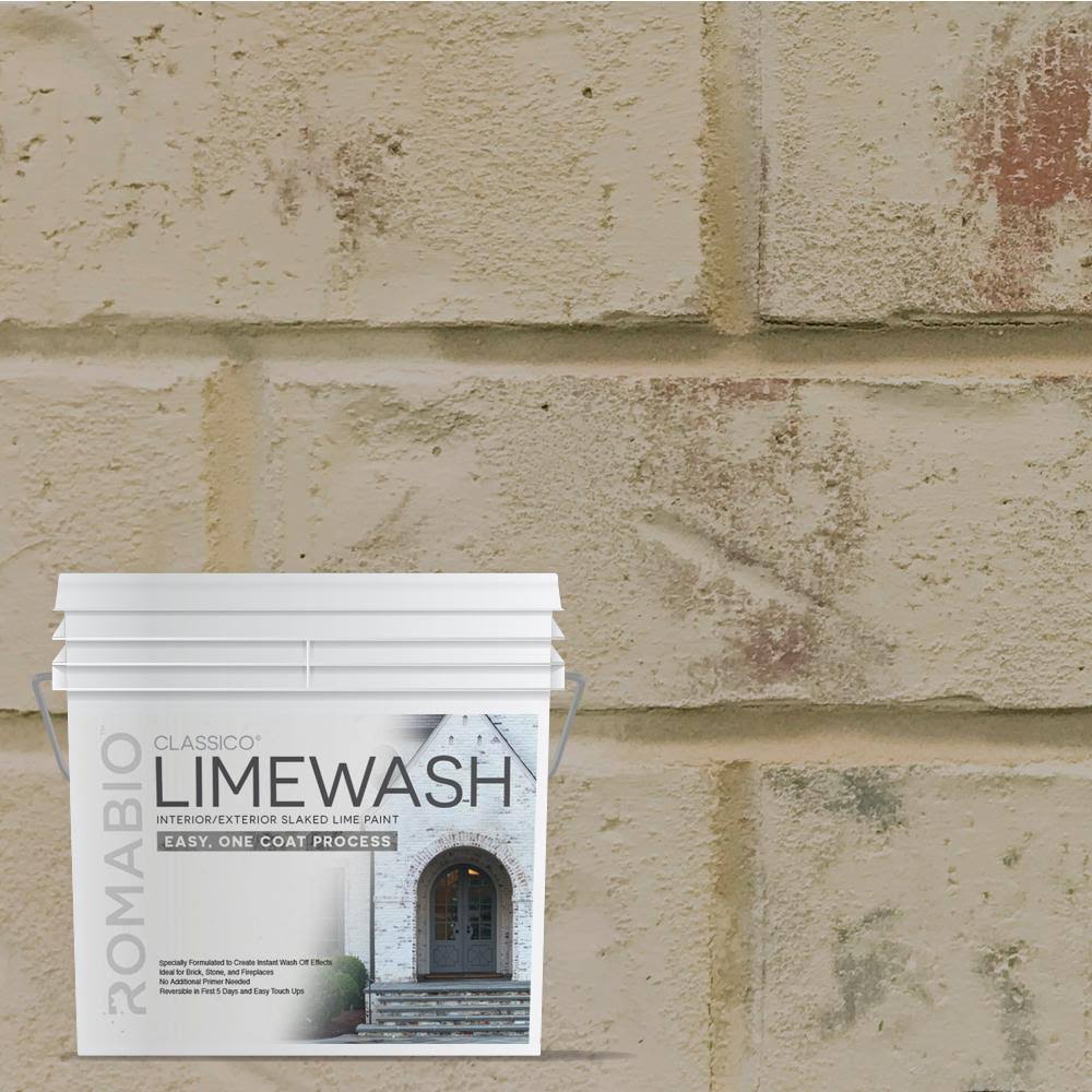 0.67 gal. Toscana Beige Limewash Paint Z40599