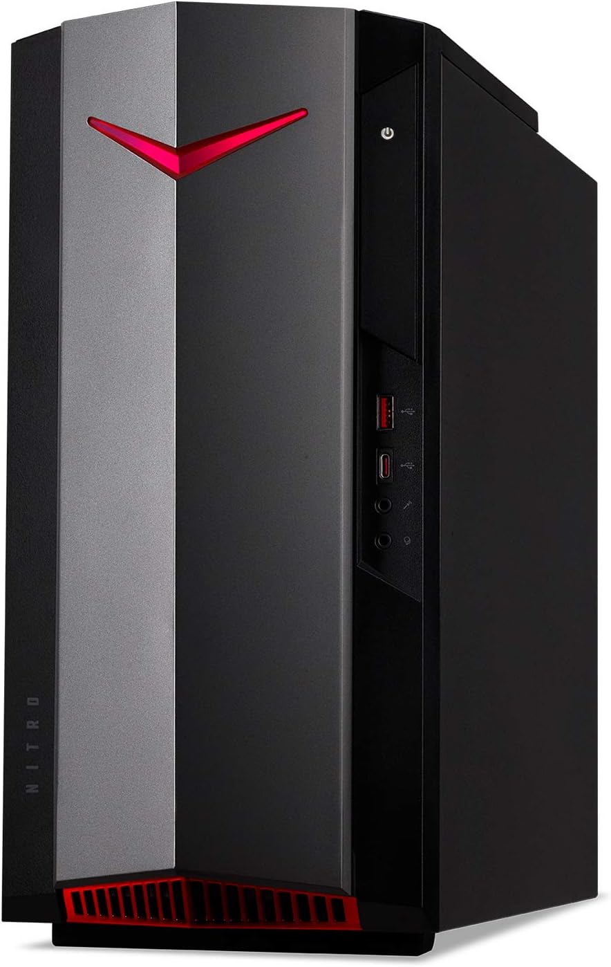 Gaming Desktop 12th Gen Intel Core i5-12400F NVIDIA GeForce RTX 3060 16GB DDR4 512GB SSD 1TB HDD Windows 11 Home T88657