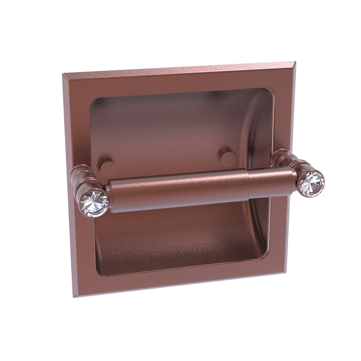 Antique Copper Recessed Toilet Paper Holder M92422