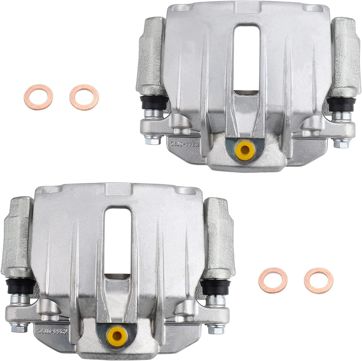 Rear Left Driver Side Disc Brake Caliper Assembly Pack of 2 J471344