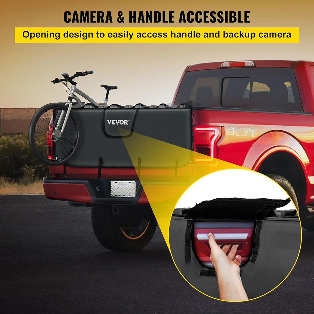Tailgate Pad for Bikes, Carries UP to 5 Mountain Bikes, 54 Bike Pickup Pad D23599