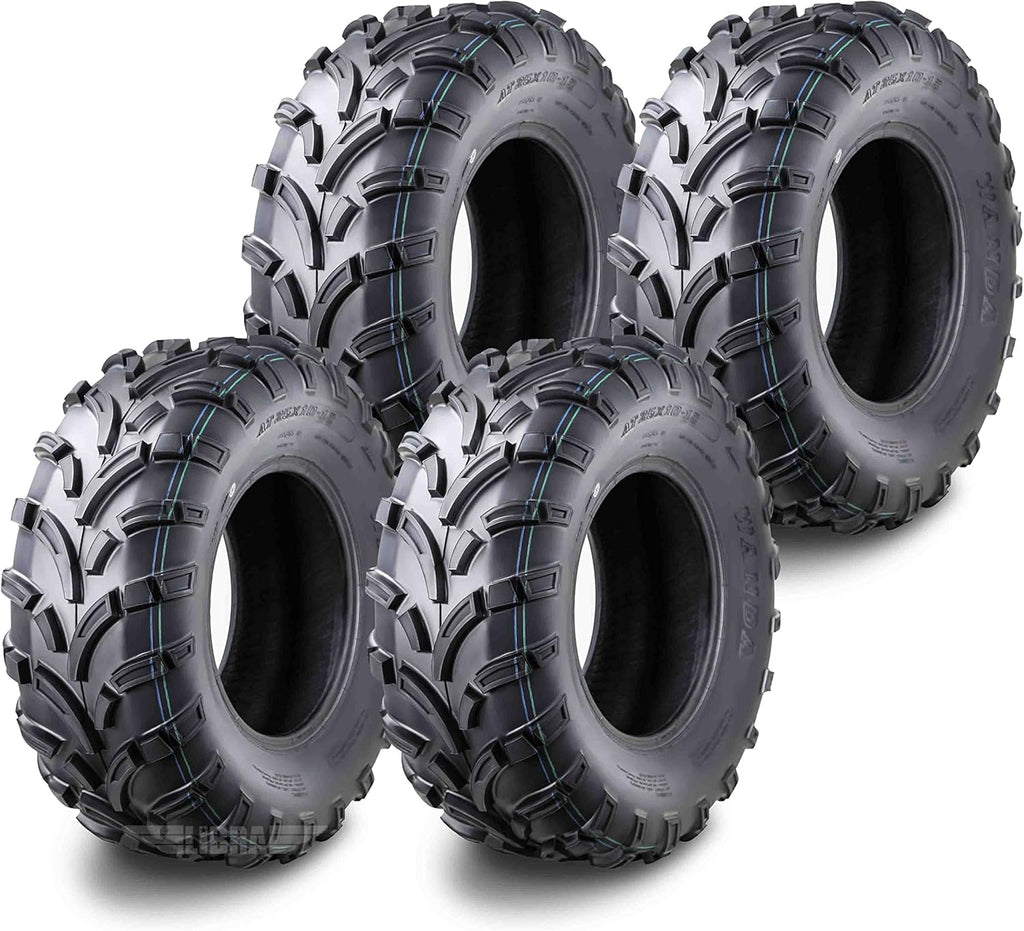 Set of 4 ATV UTV Tires 25x10-12 6PR U7947