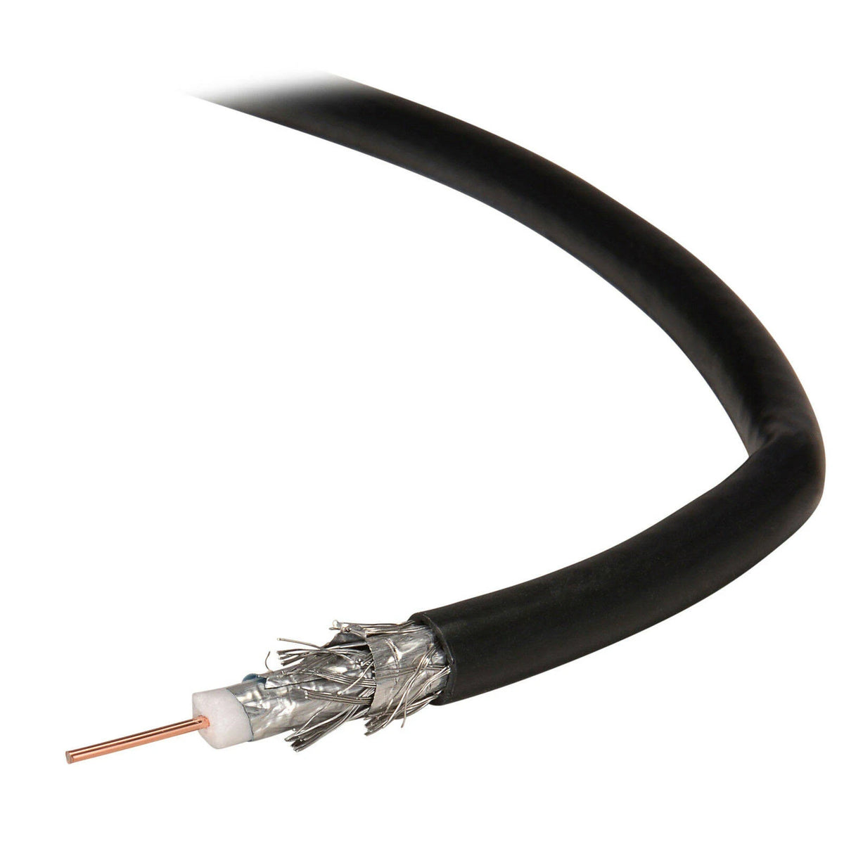 RG-6 Quad Shield Coaxial Cable 18 AWG 75 Ohm 250 ft R85705