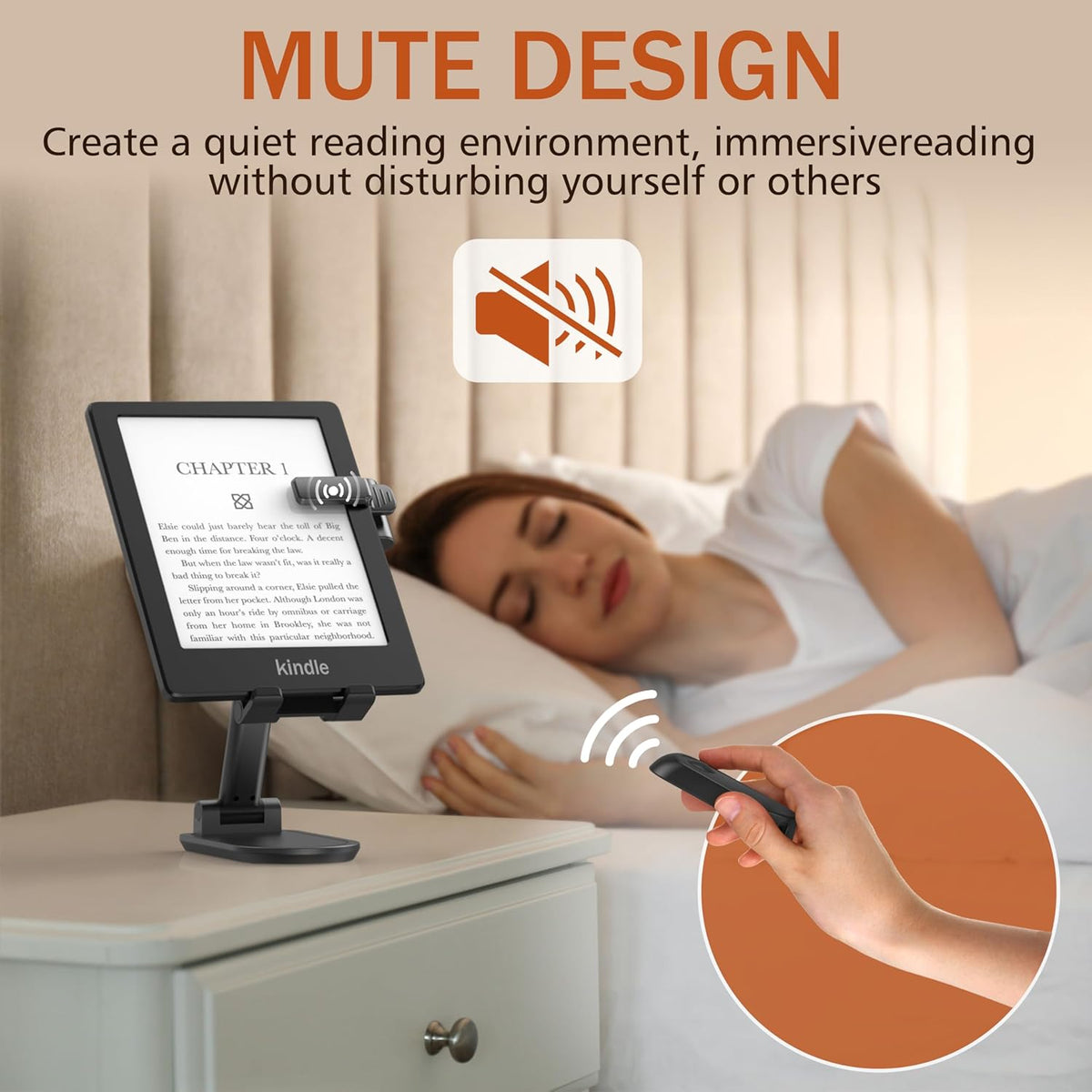 Remote Control Page Turner for Kindle Ebook Readers G331