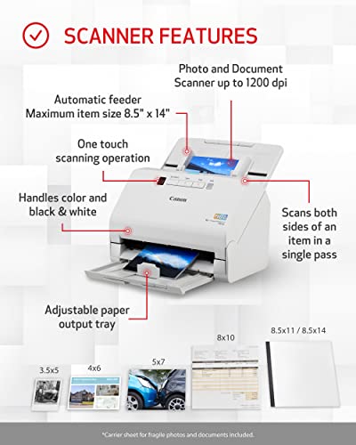 Photo and Document Scanner with Auto Document Feeder F193