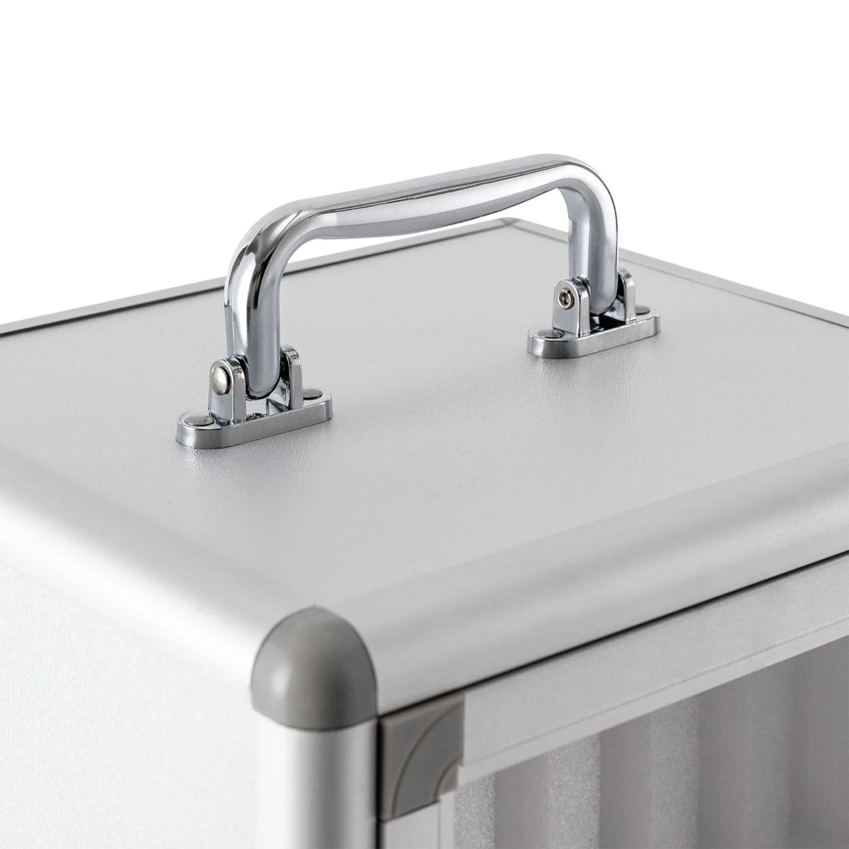 12 Slot Aluminum Alloy Cell Phones Storage Cabinet with Lock I477