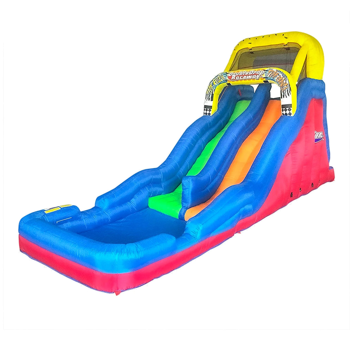 Double Drop 2 Lane Inflatable Water Slide L1844