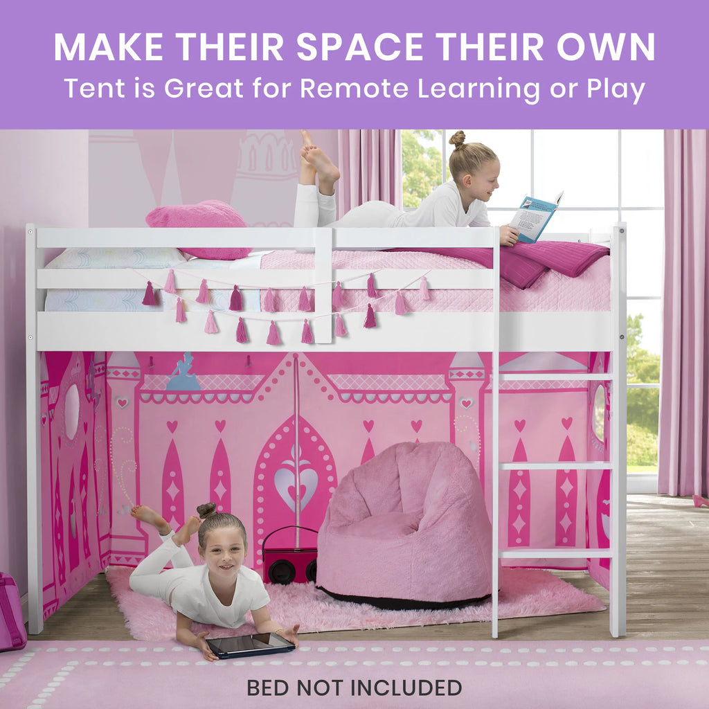 Twin Loft Bed Curtain Set D39291