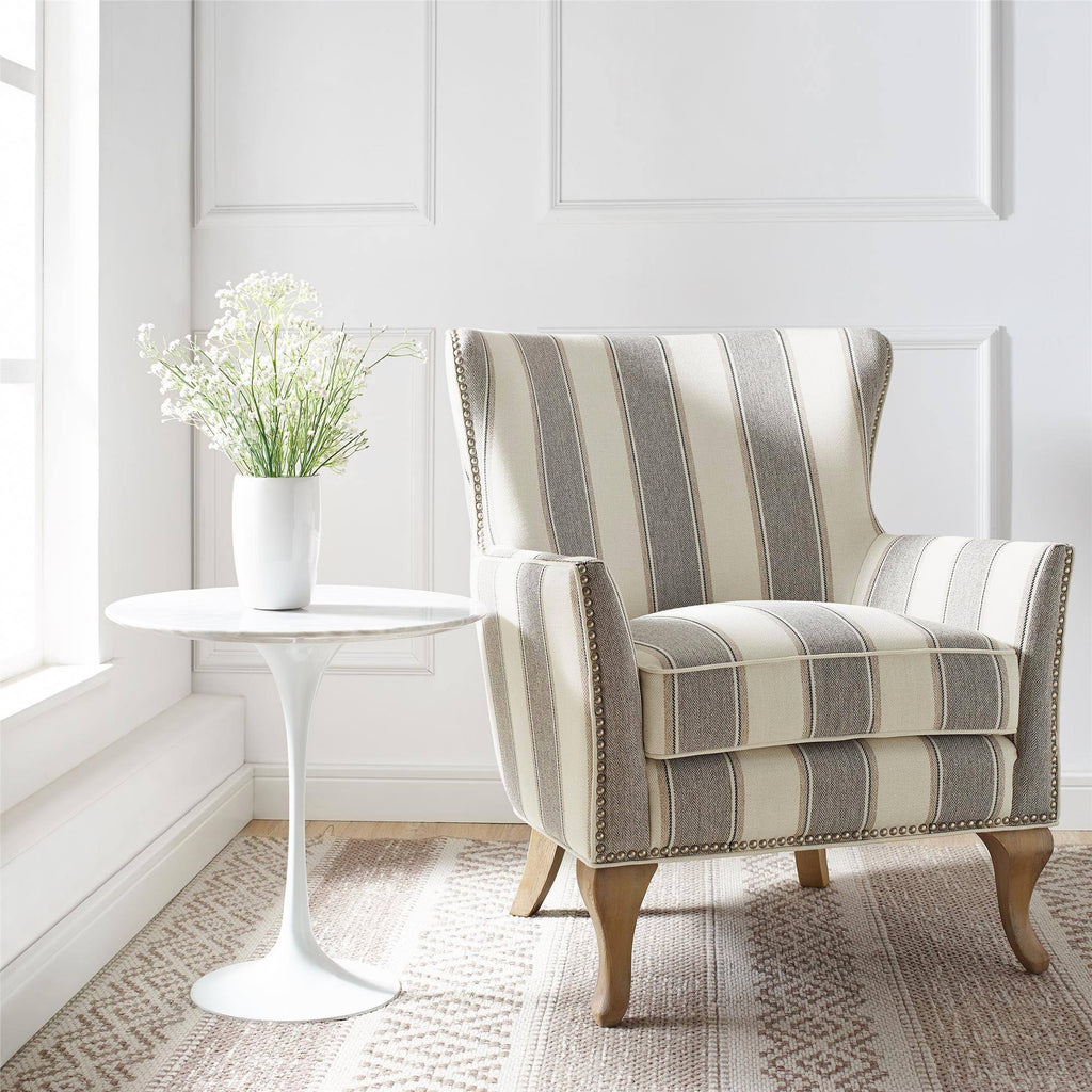 Gray Accent Chair P35881