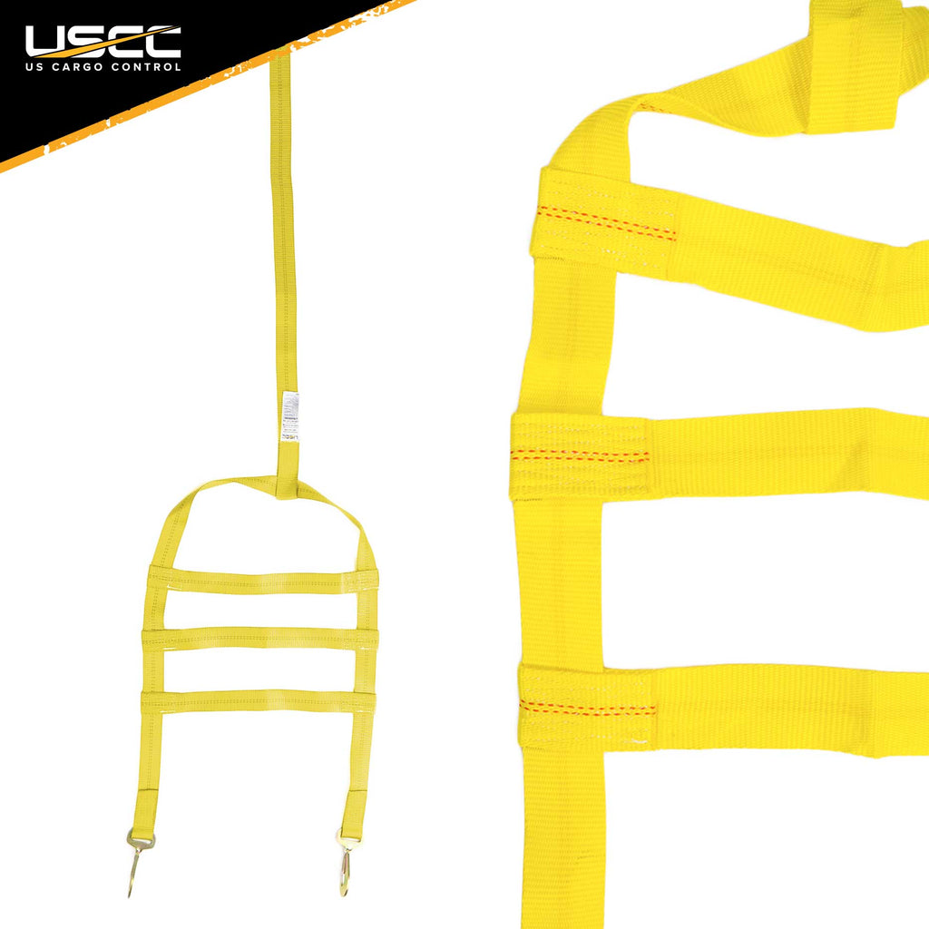 Tow Dolly Basket Strap with Twisted Snap Hooks P78112