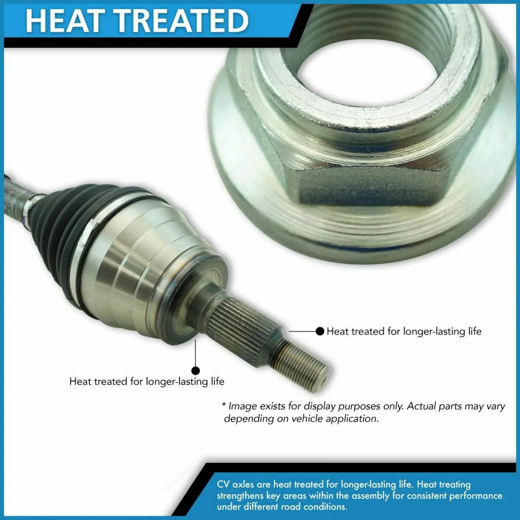 Front CV Axle Shaft Assembly LH RH Pair 2pc O60035