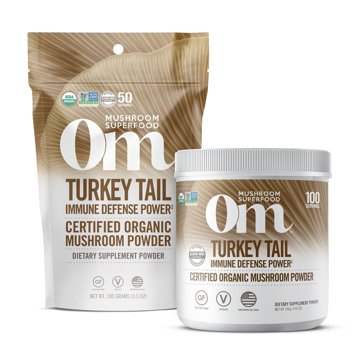 Turkey Tail Mushroom Supplement 500 Grams H23868