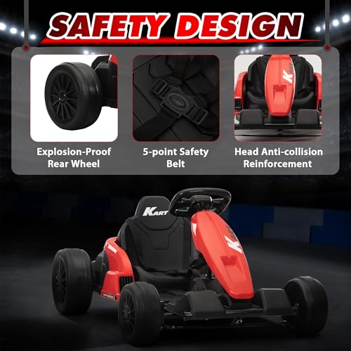 24V Electric Ride On Go Kart for Kids 4-16 Year K6541