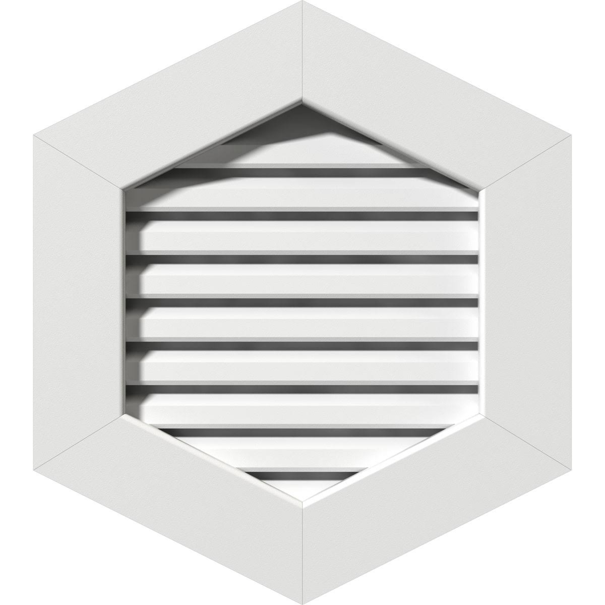 16x22W x 28x22H Vertical Peaked Gable Vent X416