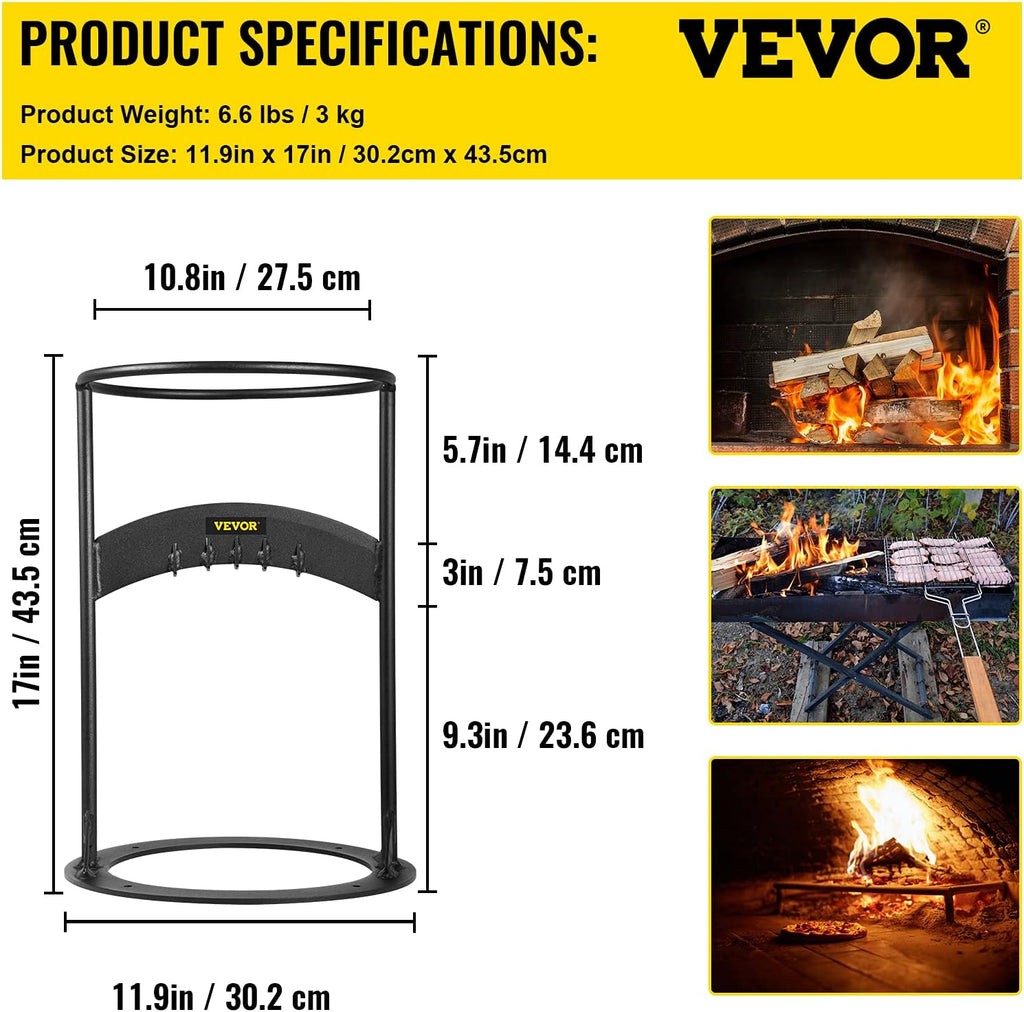 17 x 10.8 Manual Log Splitter, 6.6 Lbs, Q235 Steel, Pack of 2 J760