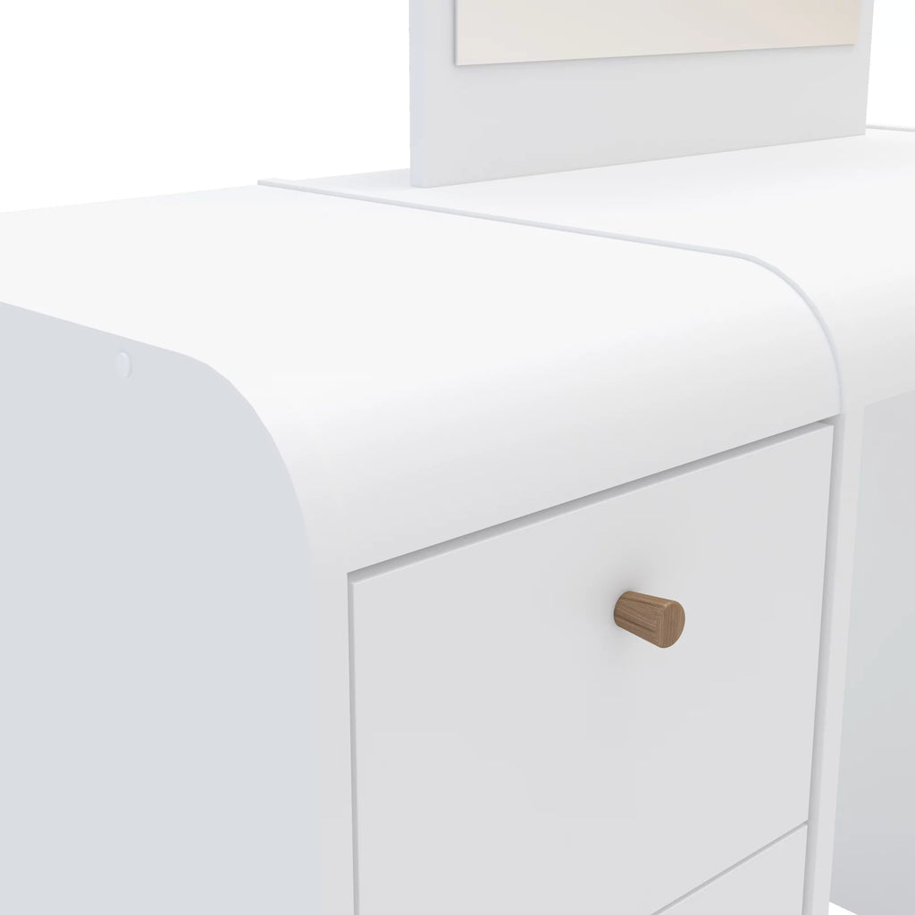 White Lighted Vanity Table Z65622