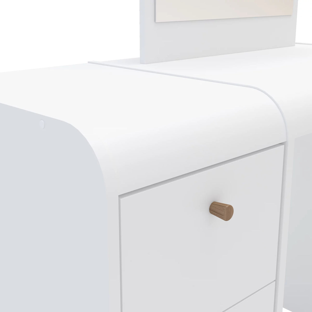 White Lighted Vanity Table Z65622