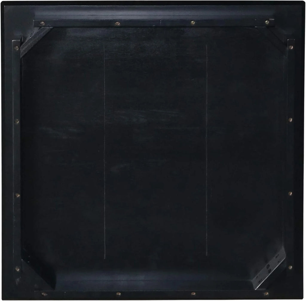 Black Solid Wood Dining Table I2269