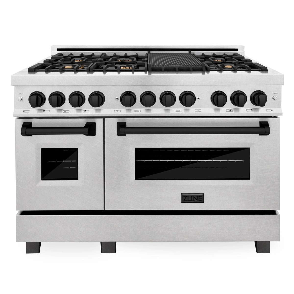 48 in. Gas Burner Electric Oven Stainless Steel N216