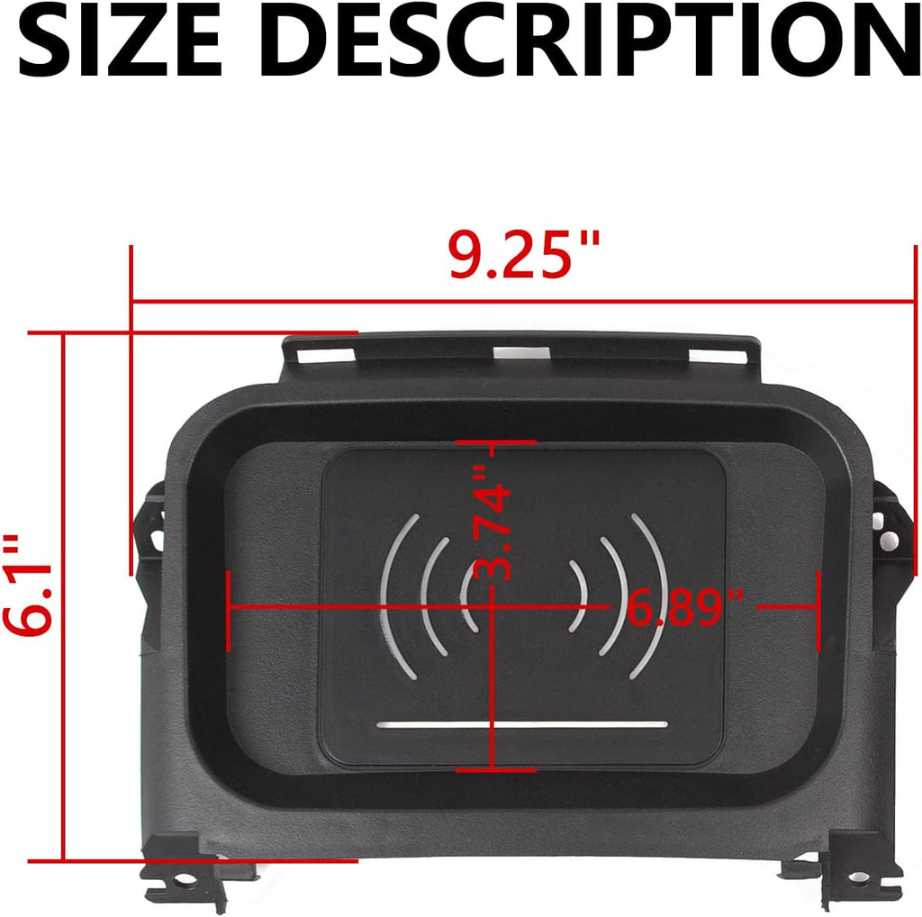Wireless Charger Tray for Toyota Corolla Pack of 2 L34508