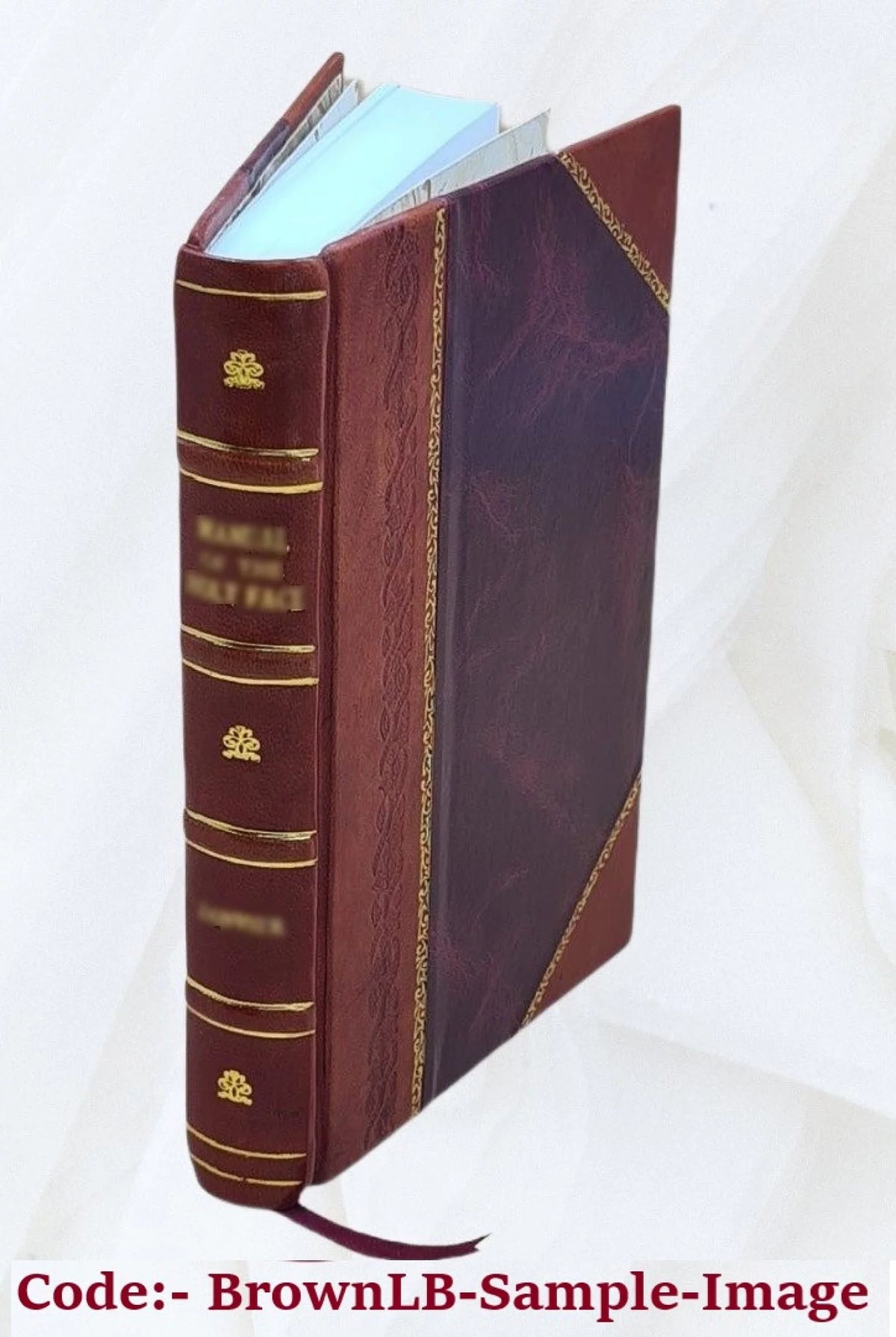 Leather Bound Electronic Drafting Handbook O22322