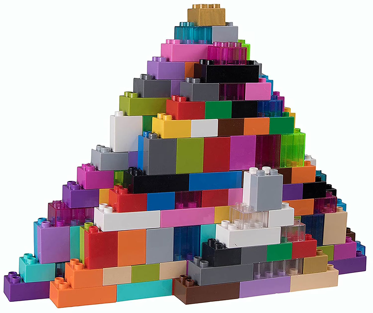 108 Pieces Building Brick Set with Big Pegs Z752