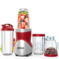 900W 15-Piece Personal Blender and Grinder Combo with 4 BPA-Free Portable Cup V220