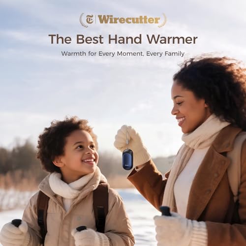 Magnetic Hand Warmers Rechargeable 2 Pack Electric Handwarmers 3-Settings Portable Heater I201850