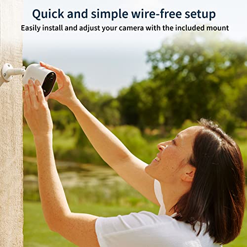 White 2K HDR Wireless Security Camera 4 Cameras A739