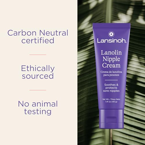 100% Natural Lanolin Nipple Cream, 1.41 Ounces F65475