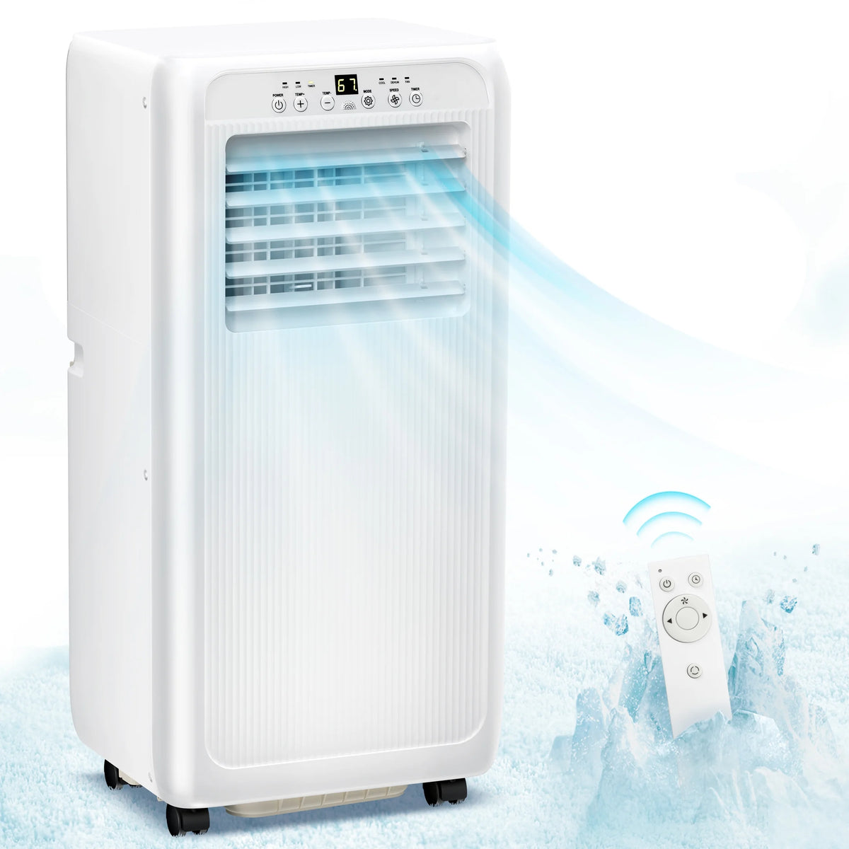 5000BTU Portable Air Conditioner 3 in 1 with 24-Hour Timer H88999