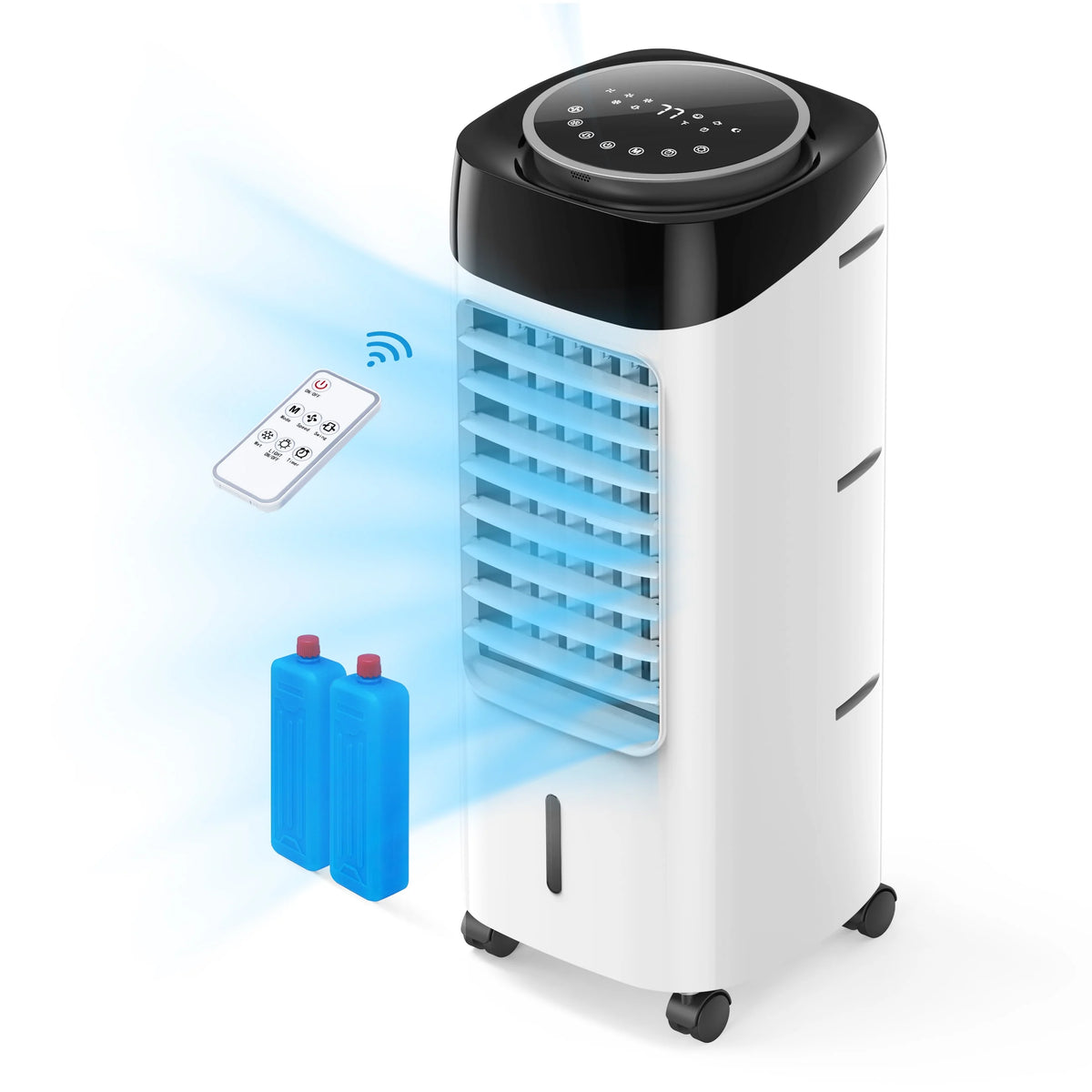 White 3-in-1 Portable Evaporative Air Cooler N57238