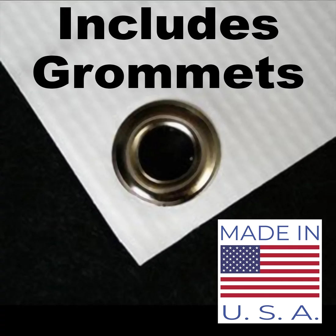 13 oz Vinyl Banner With Metal Grommets M891