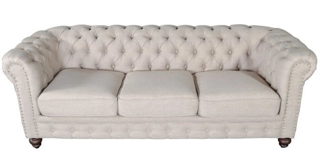 Dark Linen Sofa K2343