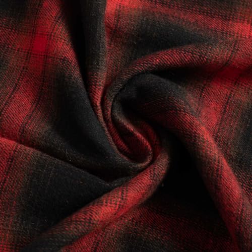 Sleeveless Plaid Flannel Shirt J78799
