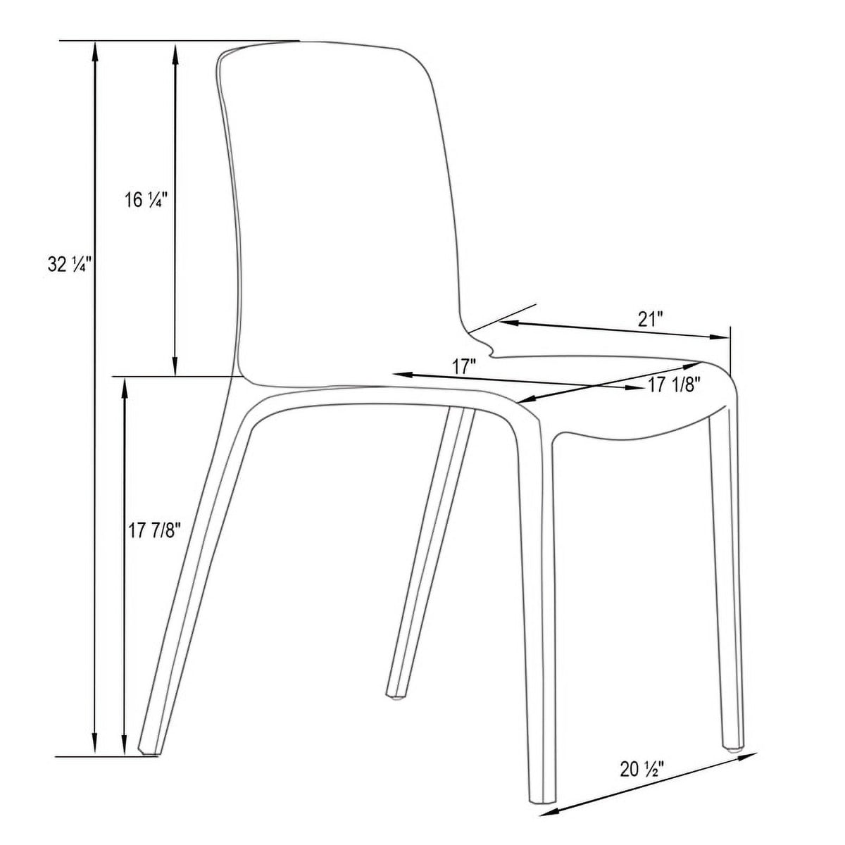 Blue Dining Side Chair Z230468